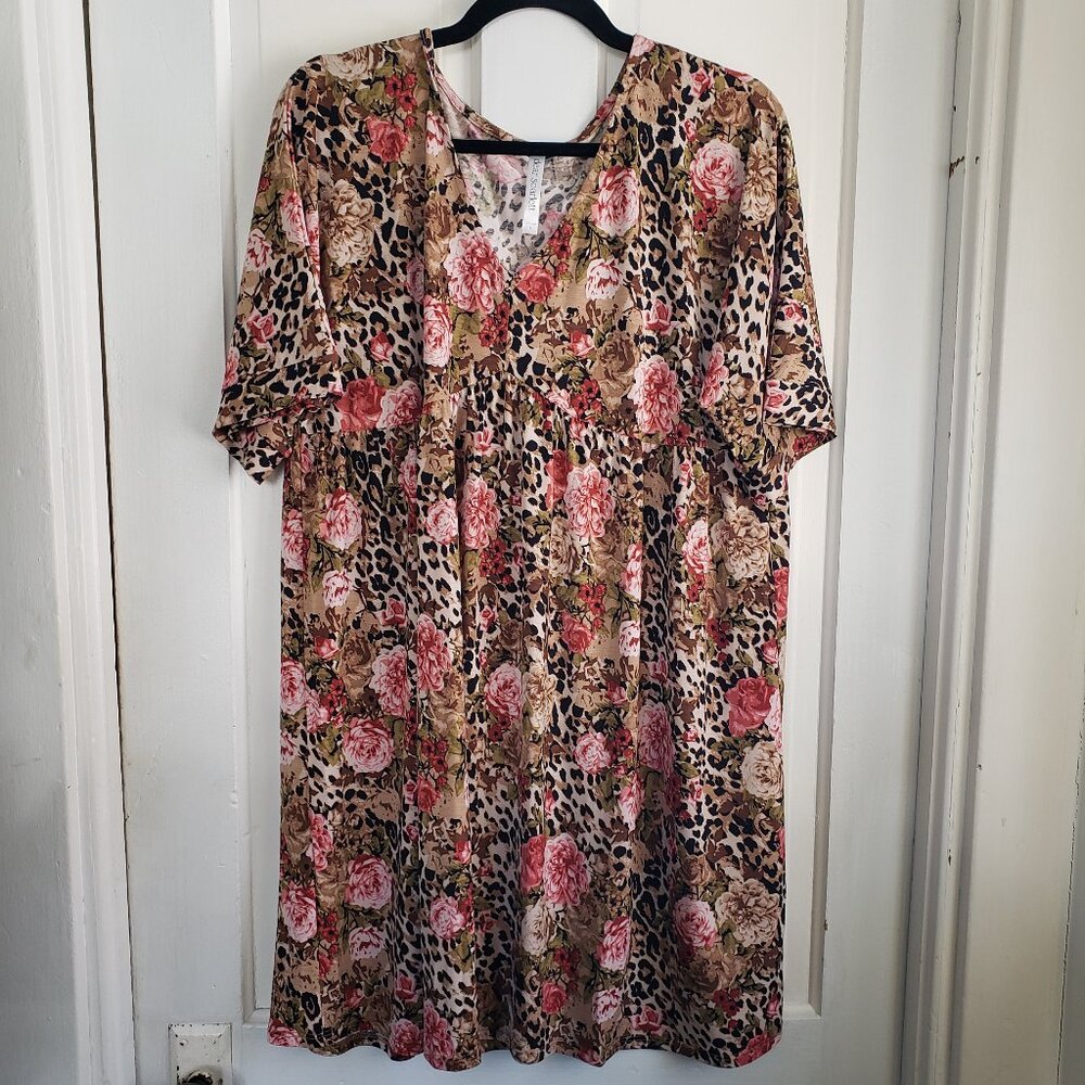 Dear Scarlett Babydoll Short-sleeve Dress